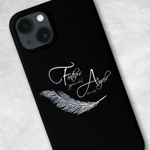 Case-Mate iPhone Case Les plumes apparaissent lorsque les anges sont prè