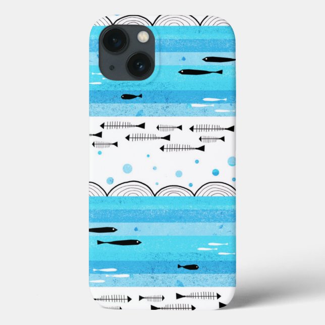 Coques Case-Mate iPhone Les poissons en mer (Verso)