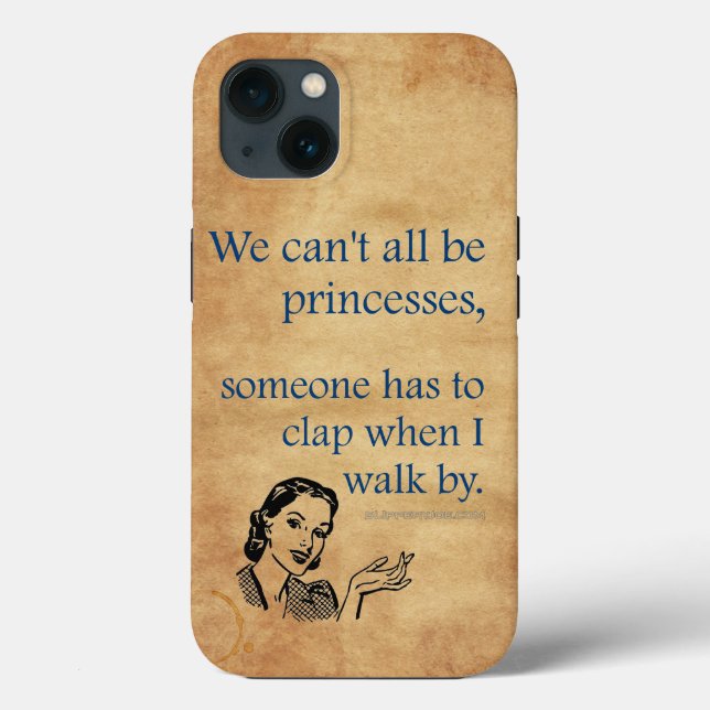 Coques Case-Mate iPhone Les princesses de SlipperyJoe applaudissent affich (Verso)