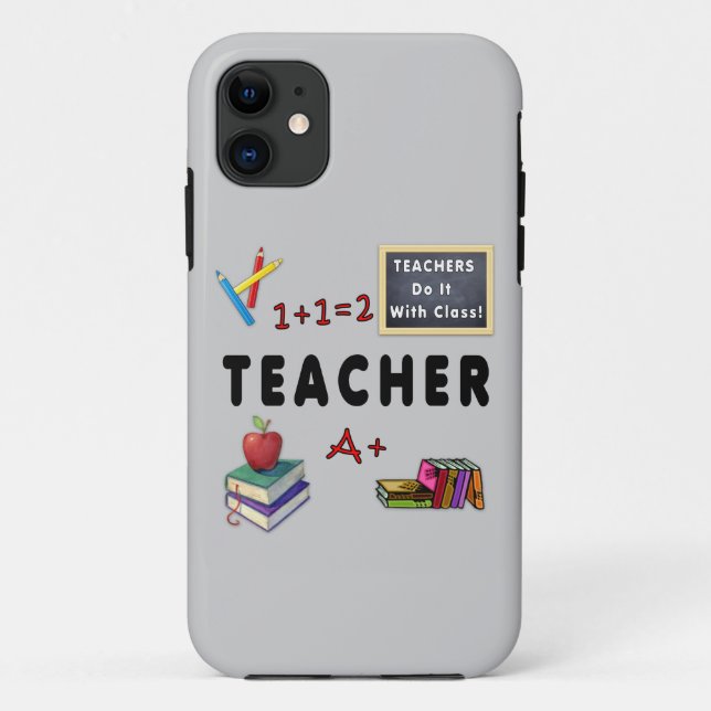 Coques Case-Mate iPhone Les professeurs le font avec la classe (Dos)