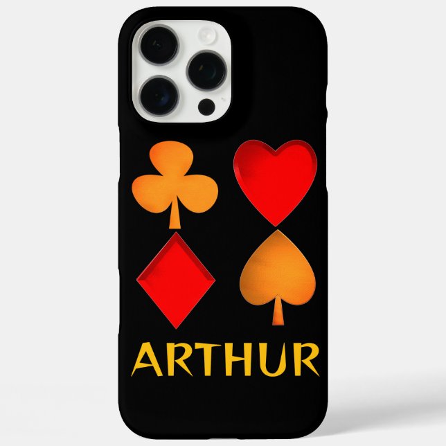 Coques Case-Mate iPhone Les quatre enseignes personnalisées (Verso)