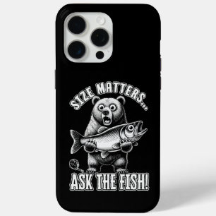 Coque Case-Mate iPhone Les questions de taille demandent au poisson