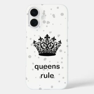 Coque Pour iPhone 16 Les Reines règnent sur la Couronne