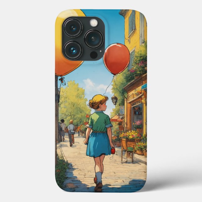 Coques Case-Mate iPhone Les rêves de ballons : une aventure inspirée par T (Verso)