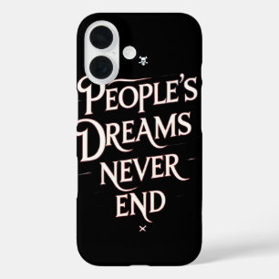 Coque Pour iPhone 16 Les rêves des gens ne finissent jamais – Anime cit