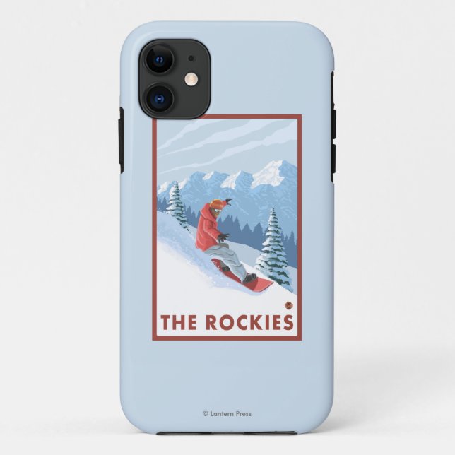 Coques Case-Mate iPhone Les Rockies (Dos)