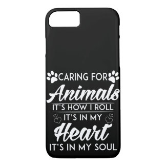 Case-Mate iPhone Case Les soins des animaux sont comment je roule