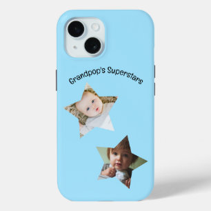 Coque Case-Mate iPhone Les superstars de Grand-pop personnalisent deux ph