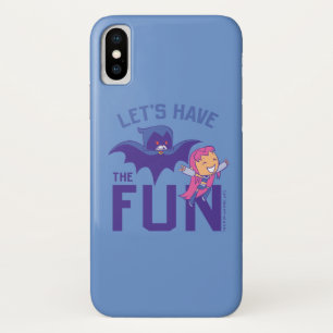 Coque iPhone X Les titans de l'adolescence vont !   Starfire et
