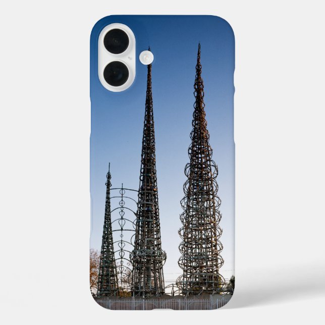 Coques Case-Mate iPhone Les tours Watts de Los Angeles (Verso)