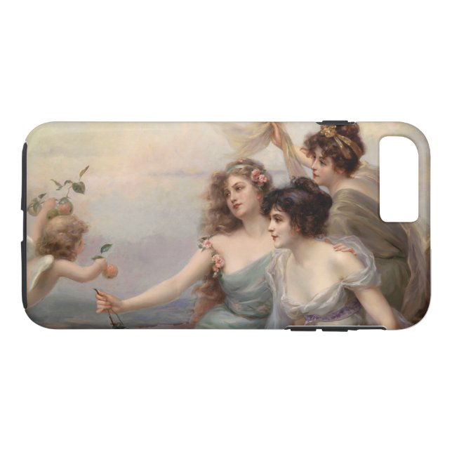 Coques Case-Mate iPhone Les trois grâces d'Edouard Bisson (Dos (Horizontal))