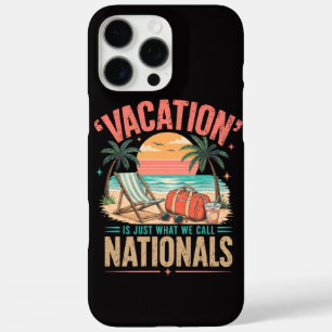 Coque iPhone 16 Pro Max Les vacances sont juste ce qu'on appelle les natio