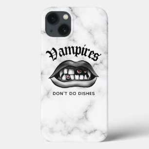 Case-Mate iPhone Case Les vampires ne font pas de plats amusants Goth