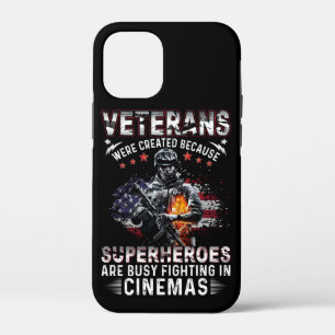 Case-Mate iPhone Case Les vétérans parce que les super-héros sont occupé
