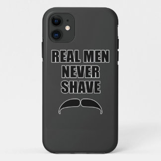 Etui iPhone Case-Mate Les vrais hommes ne rasent jamais