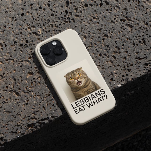 Coques Case-Mate iPhone Lesbiennes Mangent Quoi de Drôle (Créateur téléchargé)