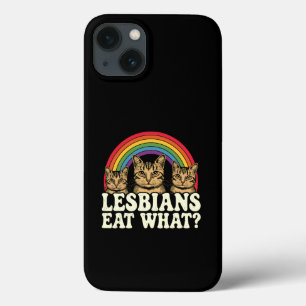 Case-Mate iPhone Case Lesbiennes Mangent Quoi Meme Vintage LGBT Mois Fie