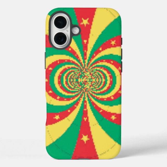 Coques Case-Mate iPhone L'Esprit du Cameroun | Drapeau des Lions Indomptab (Verso)