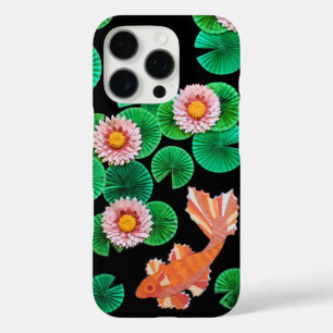 Coque iPhone 16 Pro L'étang de carpes en papier
