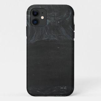 Coque iPhone 11 L'étang noir (minimalisme noir)