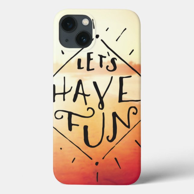 Coques Case-Mate iPhone Lets Have Fun (Verso)