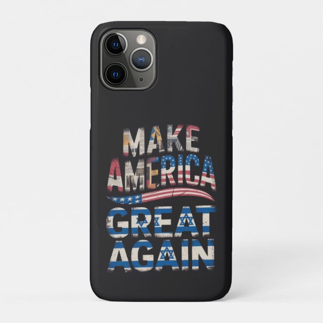 Coques Case-Mate iPhone Let's make America great again (Dos)