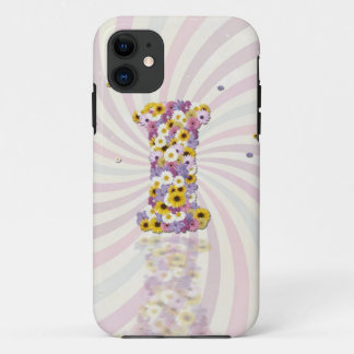 Etui iPhone Case-Mate Lettre à fleurs I