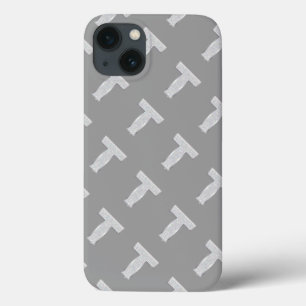 COQUE Case-Mate iPhone LETTRE ARGENT T