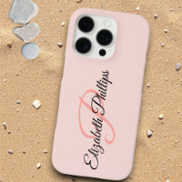LETTRE CHIC FEMME SIMPLE Rose