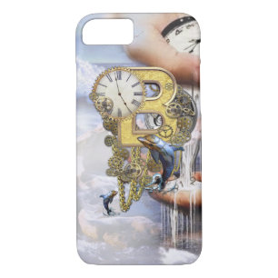 Coque Case-Mate iPhone Lettre d'anniversaire B Steampunk