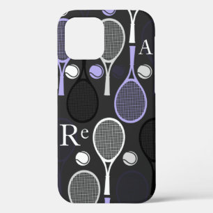 Case-Mate iPhone Case Lettre de nom du joueur de tennis Équipe sportive