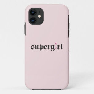 Etui iPhone Case-Mate LETTRE D'ÉCRAN DE SÉCURITÉ Supergirl
