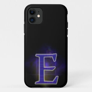 Coque iPhone 11 Lettre E