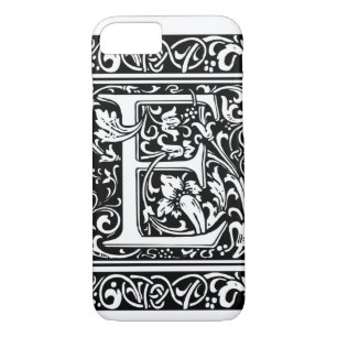 Coques Pour iPhone Lettre E Monogramme médiéval Art Nouveau