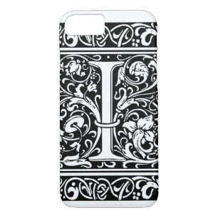 Coques Pour iPhone Lettre I Monogramme médiéval Art Nouveau