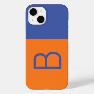 Coque Case-Mate iPhone Lettre initiale Monogramme Moderne Colorbloc Pop A