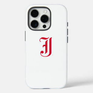 Coque iPhone 16 Pro LETTRE JSU Classique de l'Université d'État de Jac