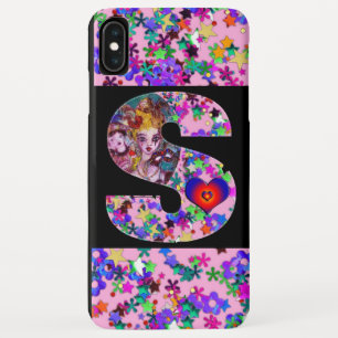 COQUE Case-Mate POUR iPhone LETTRE S DU MONOGRAMME S DE LA MASQUÉRADE VÉNITIEN