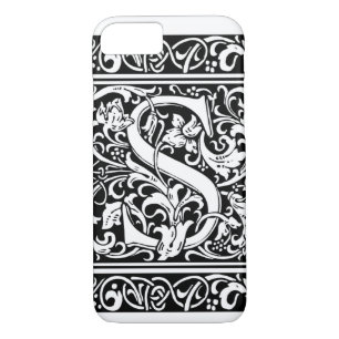 Coque Case-Mate iPhone Lettre S Monogramme médiéval Art Nouveau