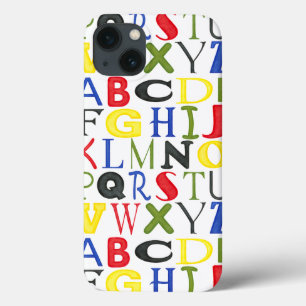 Coque Case-Mate iPhone Lettres brillamment colorées par Megan Meagher