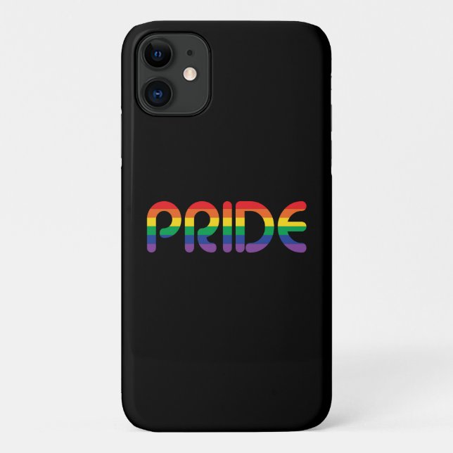 Coques Case-Mate iPhone Lettres de ballon Rainbow Pride (Dos)