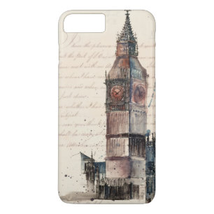 Coque iPhone 7 Plus Lettres de cru des destinations   de Big Ben