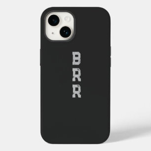 Coque Case-Mate iPhone Lettres grises du logo BRR