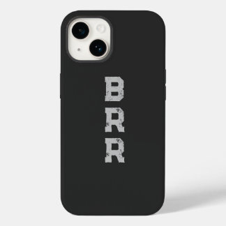 Coque Case-Mate iPhone Lettres grises du logo BRR
