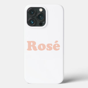 Case-Mate iPhone Case Lettres Roses "Roses" rose pâle