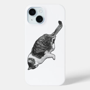 Coque Case-Mate iPhone L'étui de chat de bande dessinée ajoute une touche