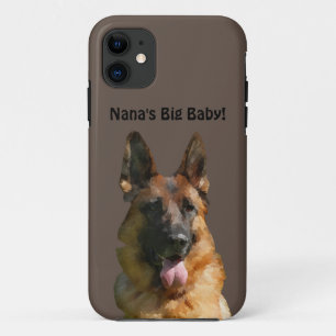 Case-Mate iPhone Case L'étui téléphonique allemand de Nana's Big Baby