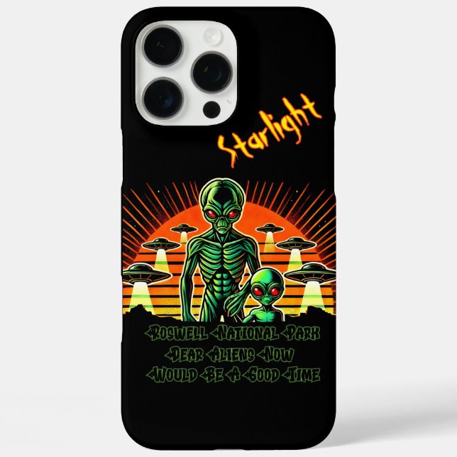 Coques Case-Mate iPhone L'euphorie OVNI à Roswell Park ! (Verso)