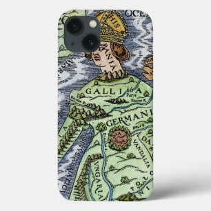 ETUI iPhone Case-Mate L'EUROPE EN TANT QUE REINE, 1588