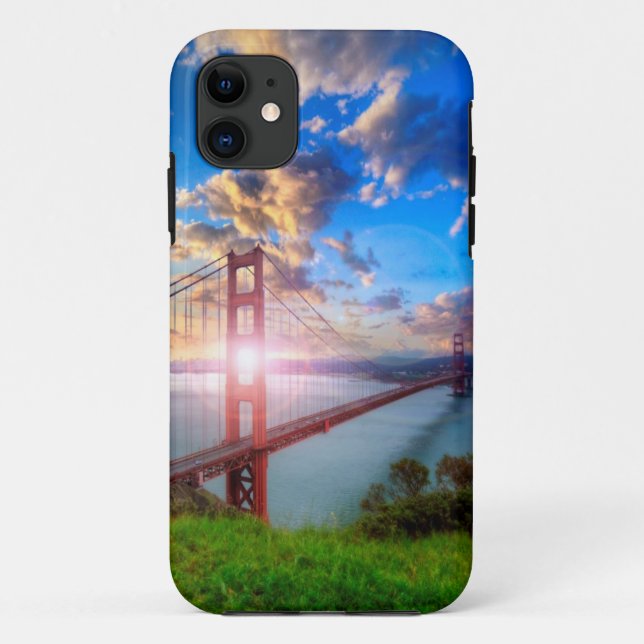 Coques Case-Mate iPhone Lever de soleil de Golden Gate (Dos)